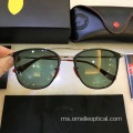 Polarized Oval Fesyen Sunglasses untuk Memandu